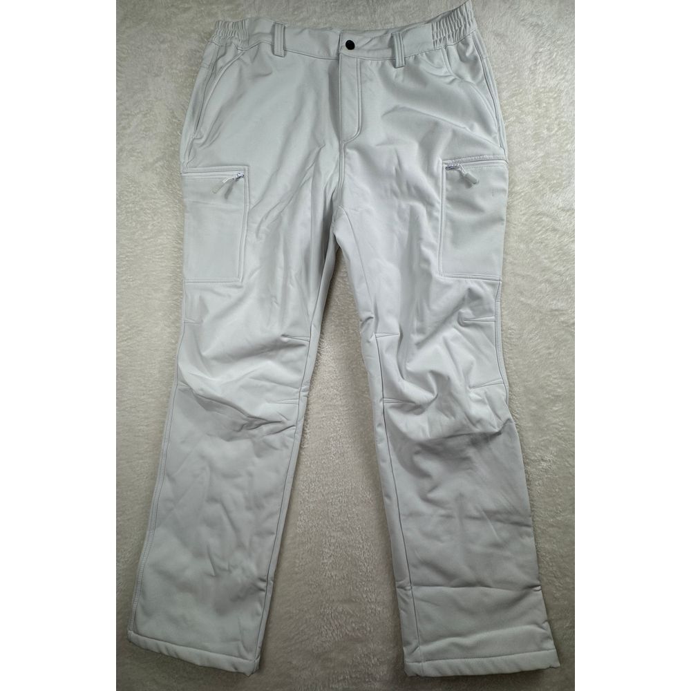 TacVasen Hiking Men's Fishing Outdoor Water-Resistant‎ 5 Pocket Fleece Lined 38